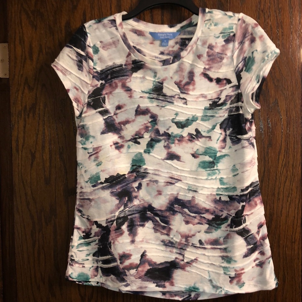 LAST CALL Textured T shirt